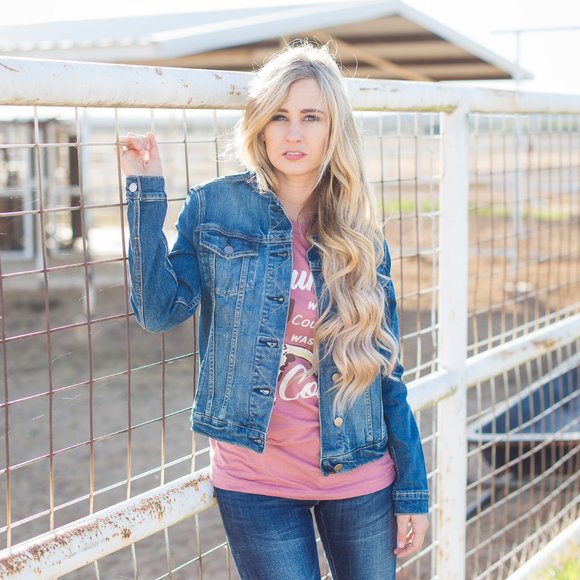 Resistol Jackets & Blazers - Resistol by sherri Cervi denim jacket